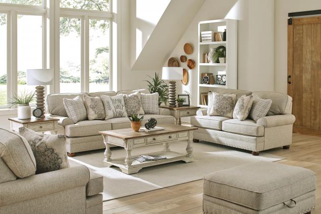 Jackson Farmington Loveseat - Buff