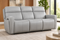 Liberty Chase Power Reclining Sofa (P3 & ZG) - Gray