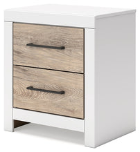 Load image into Gallery viewer, Charbitt King Panel Bed with Mirrored Dresser and Nightstand
