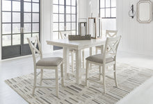 Load image into Gallery viewer, Robbinsdale Counter Height Dining Table and 4 Barstools
