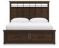 Taffenbrook California King Panel Storage Bed