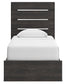 Hollivern Twin Panel Storage Bed with Mirrored Dresser, Chest and Nightstand