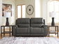 5Z - Pittson 2-Piece Power Reclining Sectional Loveseat