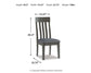 Hallanden Dining UPH Side Chair (2/CN)