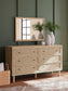 Cielden King Panel Headboard, Dresser, Mirror and Nightstand