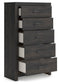 Hollivern Five Drawer Chest