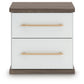 Kendanport Two Drawer Night Stand
