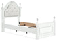 Kozlani Twin Upholstered Panel Bed