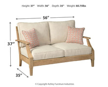 Load image into Gallery viewer, Clare View Loveseat w/Cushion
