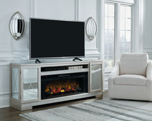 Load image into Gallery viewer, Flamory 72&quot; TV Stand with Electric Fireplace
