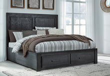 Load image into Gallery viewer, Foyland California King Panel Storage Bed
