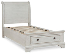 Load image into Gallery viewer, Robbinsdale Twin Sleigh Storage Bed
