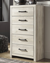 Load image into Gallery viewer, Cambeck Twin Panel Bed with Mirrored Dresser and Chest
