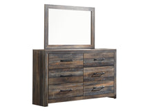 Load image into Gallery viewer, Drystan King Panel Bed with Mirrored Dresser, Chest and 2 Nightstands
