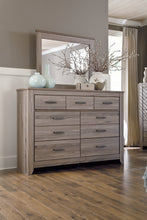 Load image into Gallery viewer, Zelen Full Panel Headboard with Mirrored Dresser
