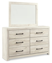 Load image into Gallery viewer, Cambeck Queen Panel Bed with 4 Storage Drawers with Mirrored Dresser, Chest and 2 Nightstands
