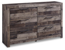 Load image into Gallery viewer, Derekson Full Panel Bed with 2 Storage Drawers with Dresser
