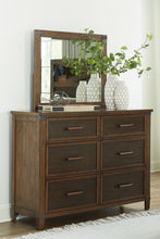Load image into Gallery viewer, Wyattfield King Panel Bed with Mirrored Dresser, Chest and Nightstand
