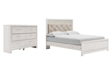 Load image into Gallery viewer, Altyra Queen Panel Bed with Dresser
