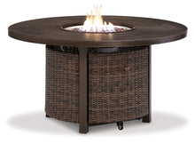 Load image into Gallery viewer, Paradise Trail Outdoor Fire Pit Table and 4 Chairs
