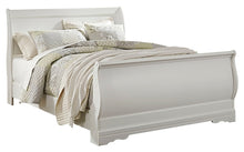 Load image into Gallery viewer, Anarasia  Sleigh Bed With Mirrored Dresser And 2 Nightstands
