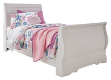 Load image into Gallery viewer, Anarasia Twin Sleigh Bed with Mirrored Dresser, Chest and 2 Nightstands
