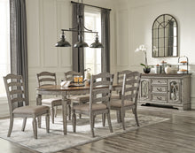 Load image into Gallery viewer, Lodenbay Dining Table and 6 Chairs with Storage
