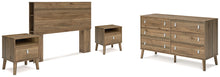 Load image into Gallery viewer, Aprilyn Full Bookcase Headboard with Dresser and 2 Nightstands
