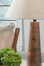 Load image into Gallery viewer, Danset Wood Table Lamp (1/CN)
