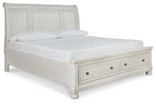 Load image into Gallery viewer, Robbinsdale California King Sleigh Bed with Storage with Dresser
