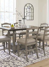 Load image into Gallery viewer, Lodenbay Counter Height Dining Table and 6 Barstools
