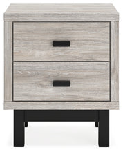 Load image into Gallery viewer, Vessalli King Panel Headboard with Mirrored Dresser and 2 Nightstands

