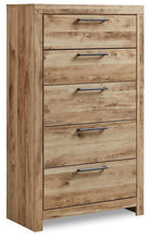Load image into Gallery viewer, Hyanna King Panel Headboard with Mirrored Dresser and Chest
