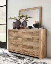 Load image into Gallery viewer, Hyanna King Panel Headboard with Mirrored Dresser and Chest
