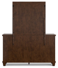 Load image into Gallery viewer, Danabrin Full Panel Bed with Mirrored Dresser and 2 Nightstands
