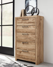 Load image into Gallery viewer, Hyanna Queen Panel Bed with Mirrored Dresser and Chest
